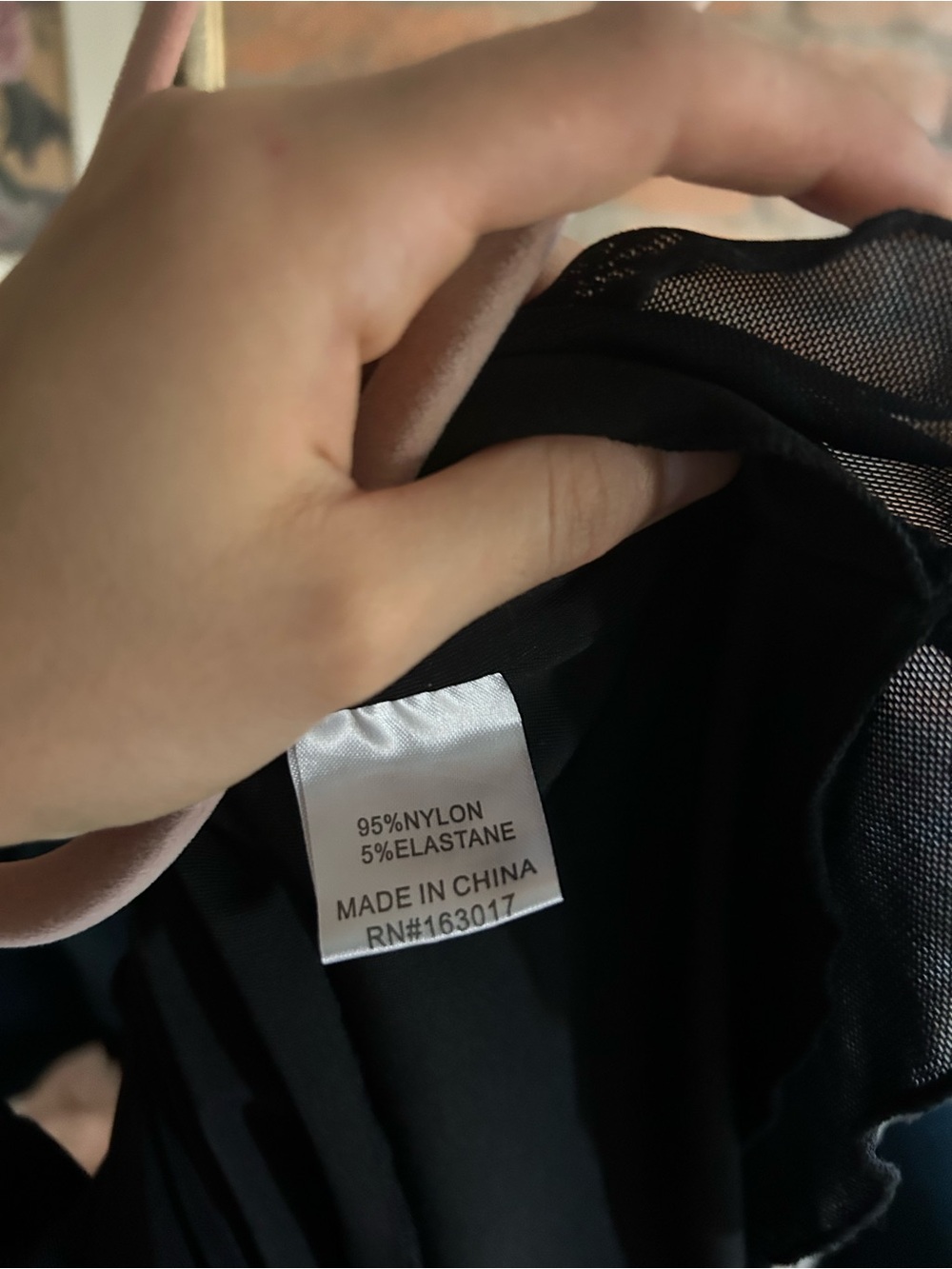 Ruched Mesh Little Black Dress - Picture 5 of 5